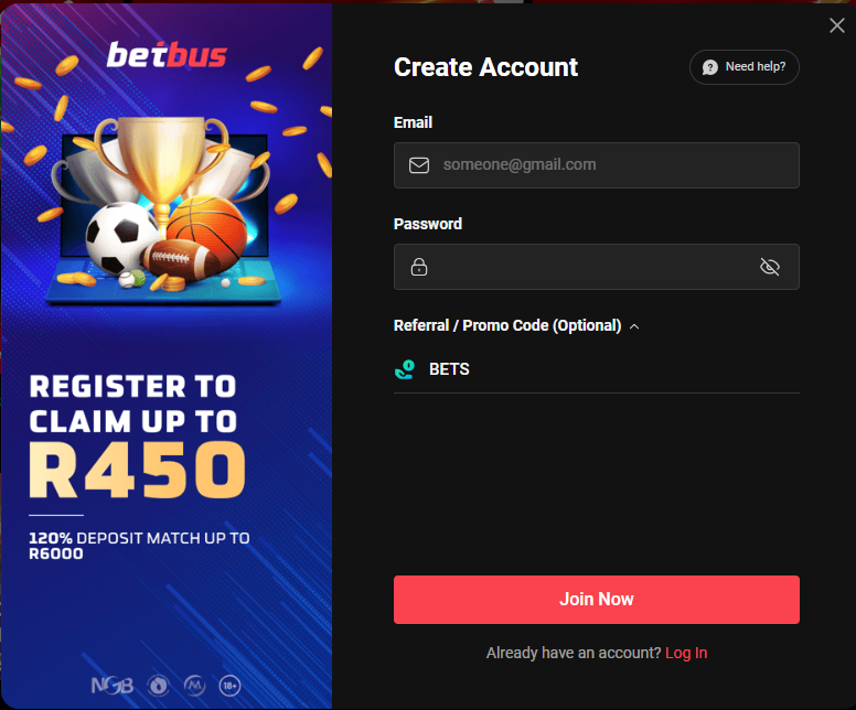 BetBus Promo Code